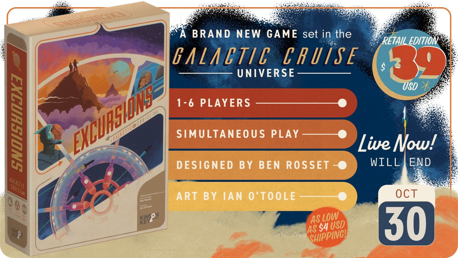 Excursions — a Galactic Cruise Game